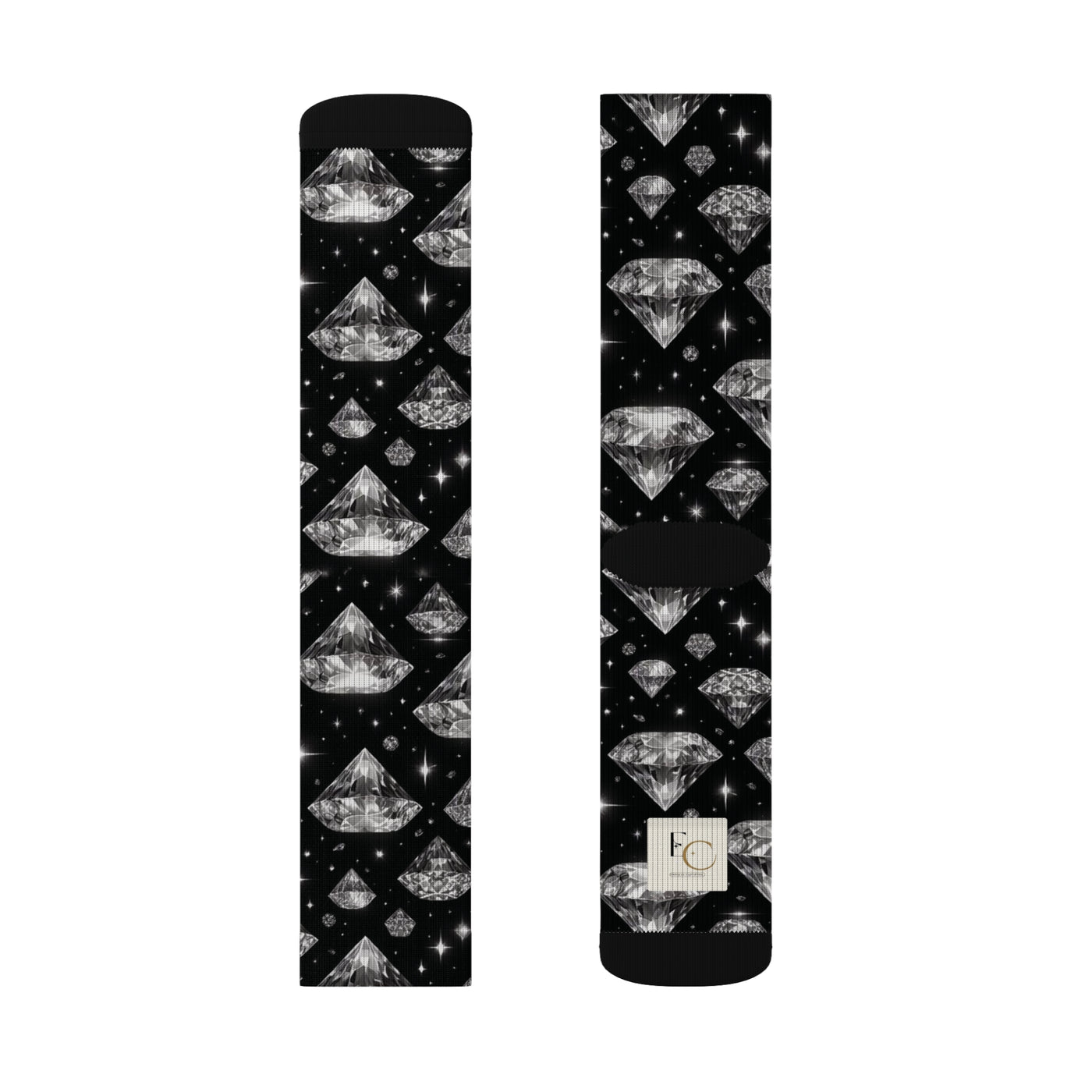 Diamond Pattern Socks