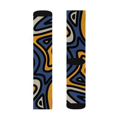 Retro Pattern Socks
