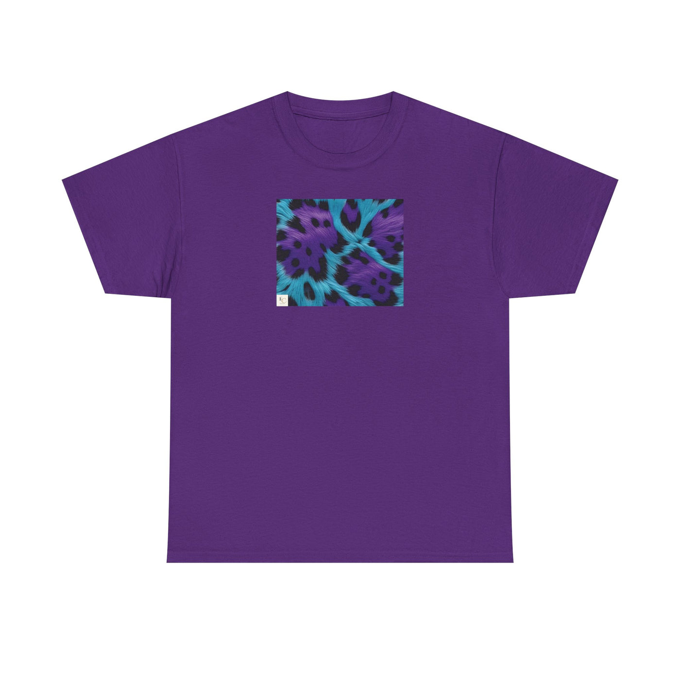 Colorful Cheetah Print T-shirt