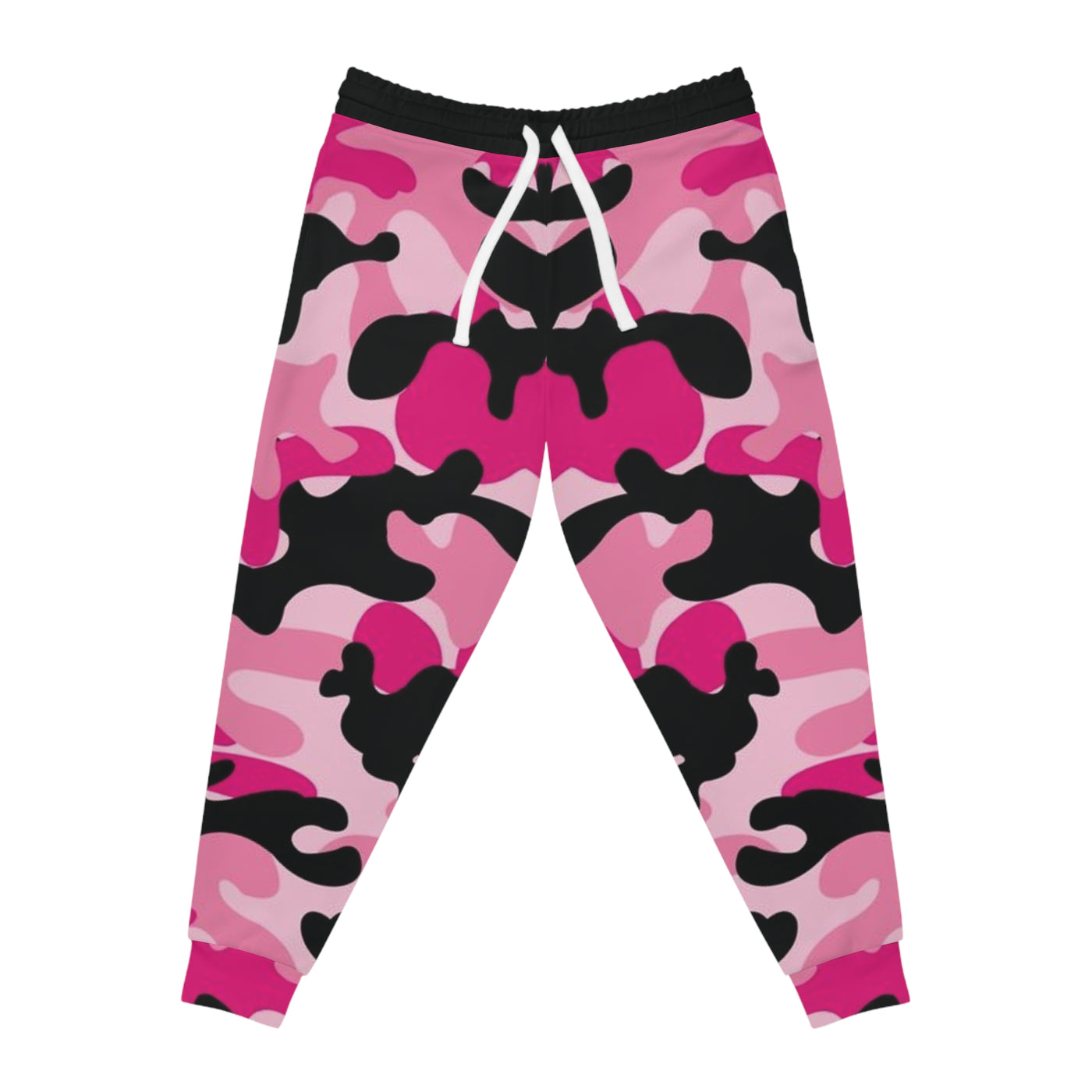 Stylish Pink Camo Joggers