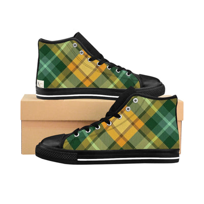 Plaid Print Shoes