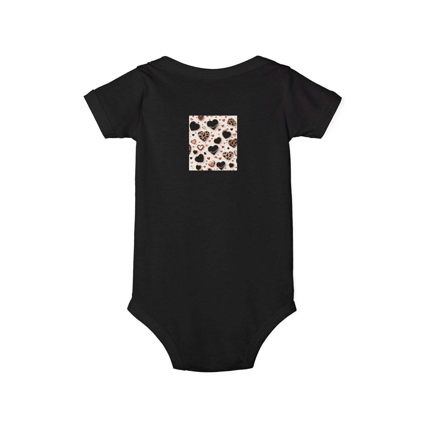 Cheetah Print Hearts One-Piece
