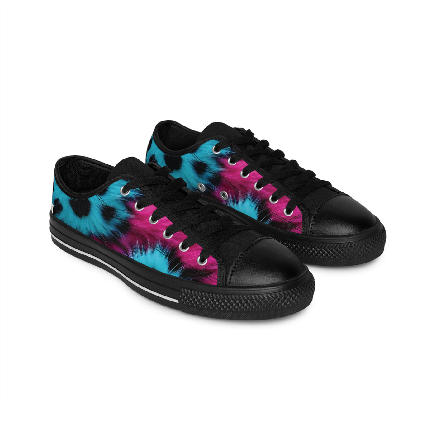 Colorful Cheetah Print Shoes
