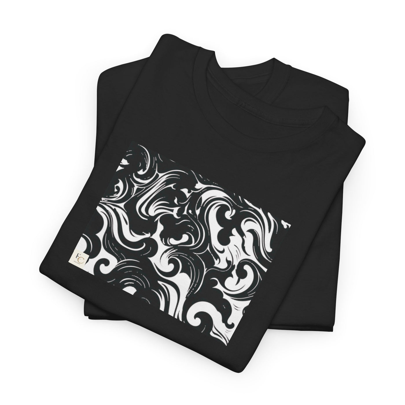 Stylish Bold Swirl T-shirt
