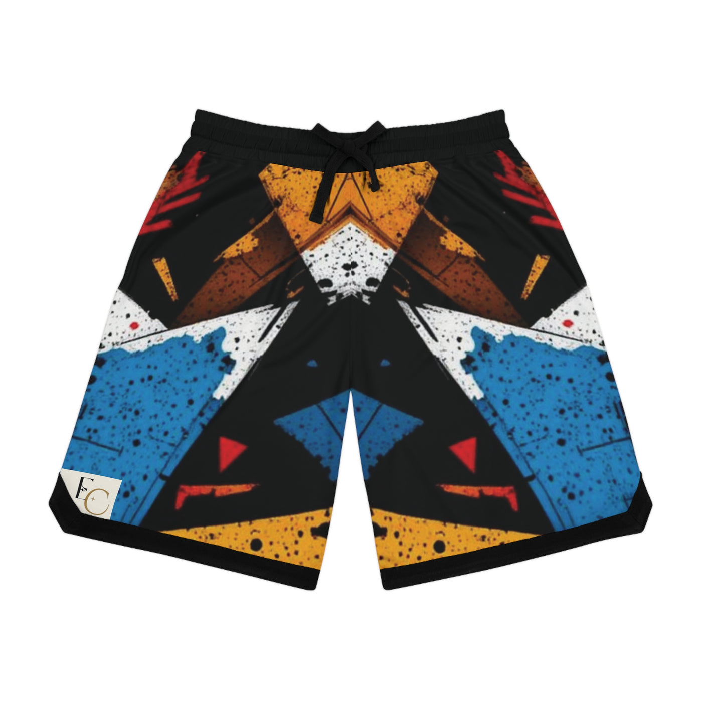 Colorful Graphic Shorts