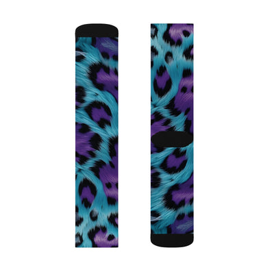 Colorful Cheetah Print Socks