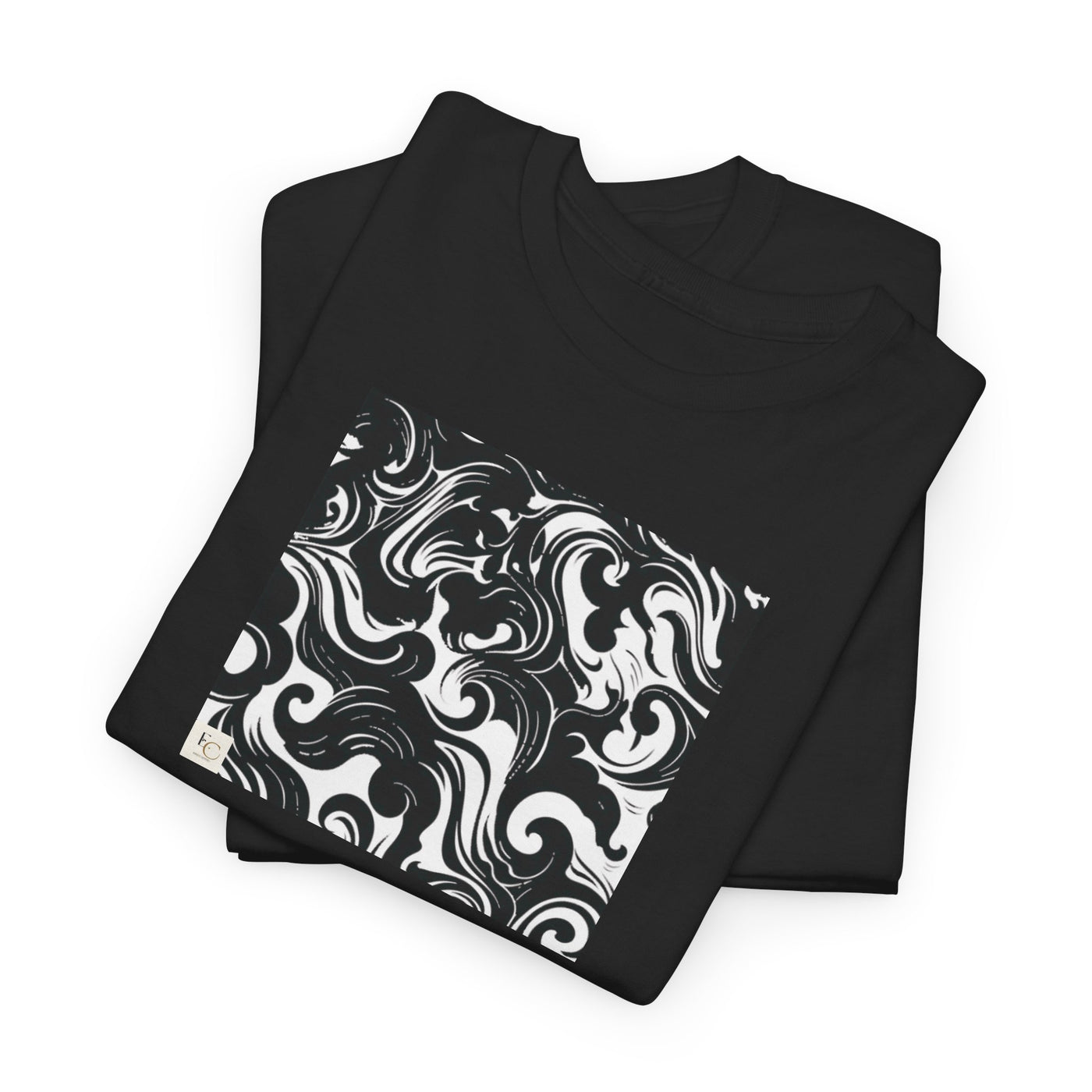 Stylish Bold Swirl T-shirt