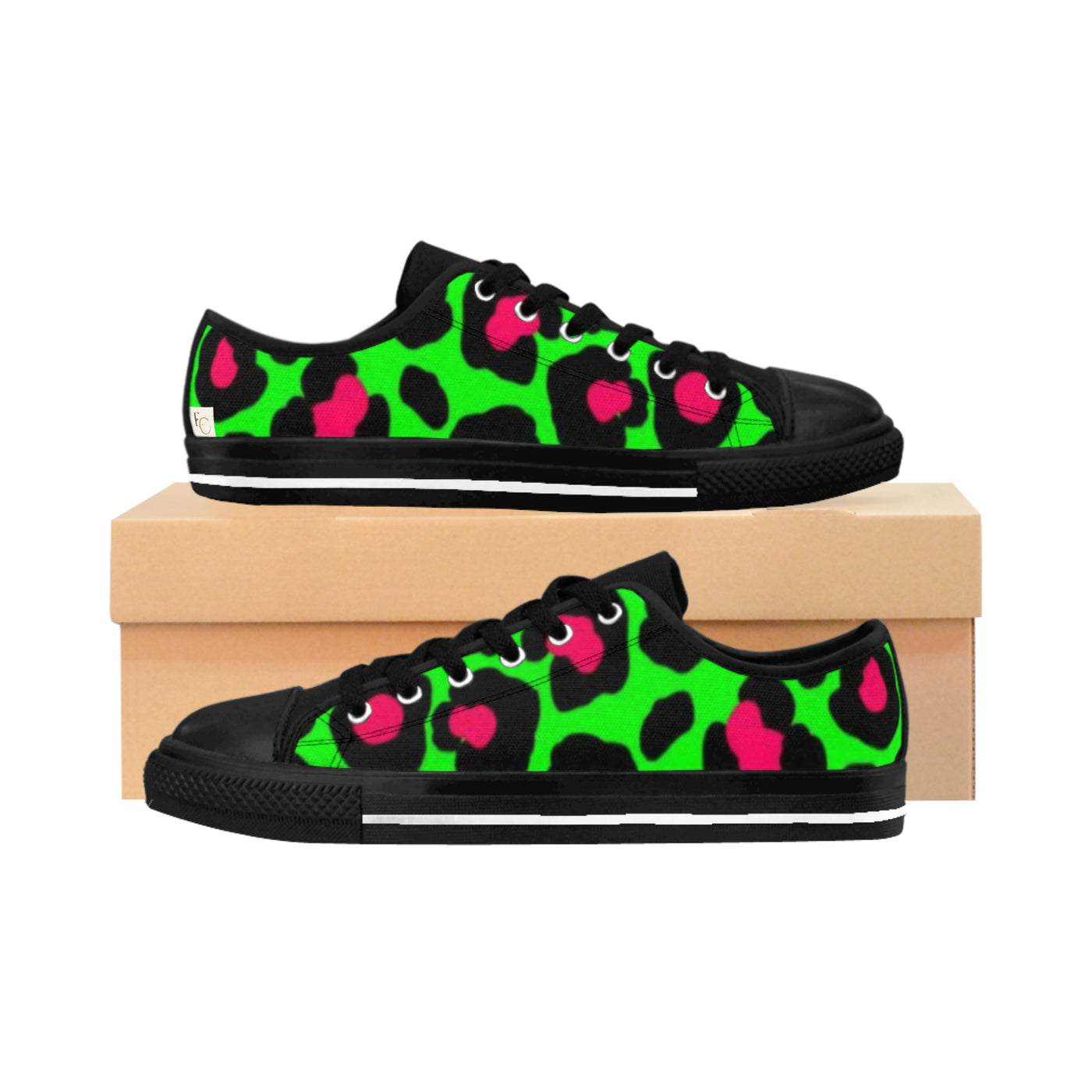 Neon Cheetah Shoes