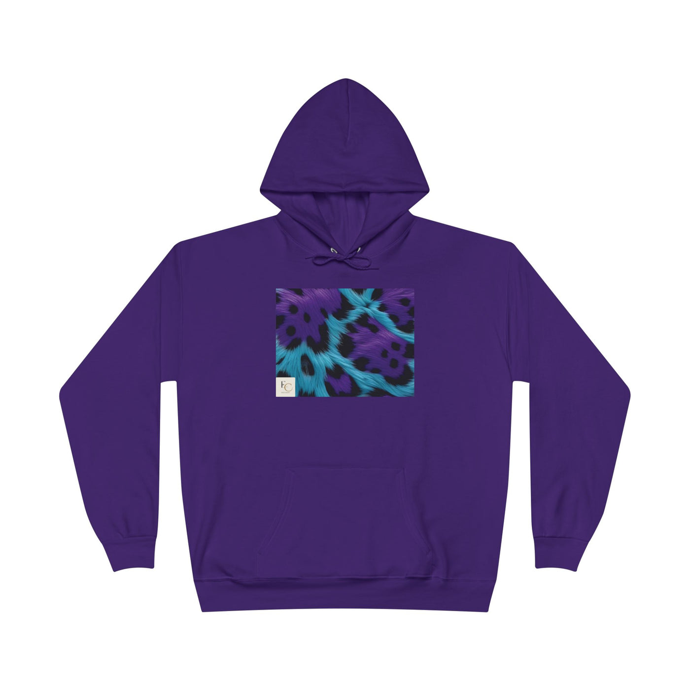 Colorful Cheetah Print Hoodie