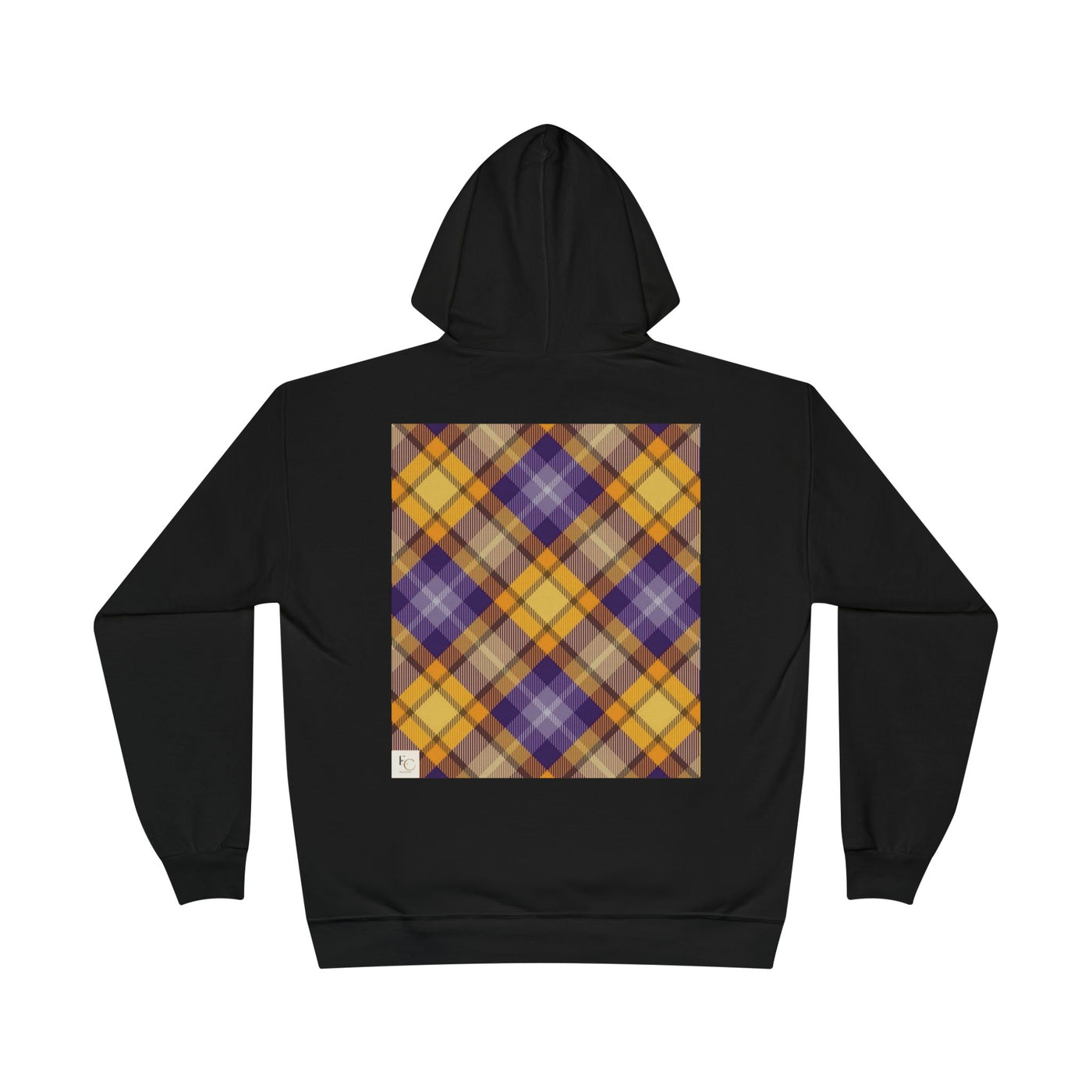 Plaid Purple Hoodie