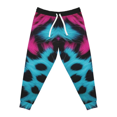Colorful Cheetah Print Joggers