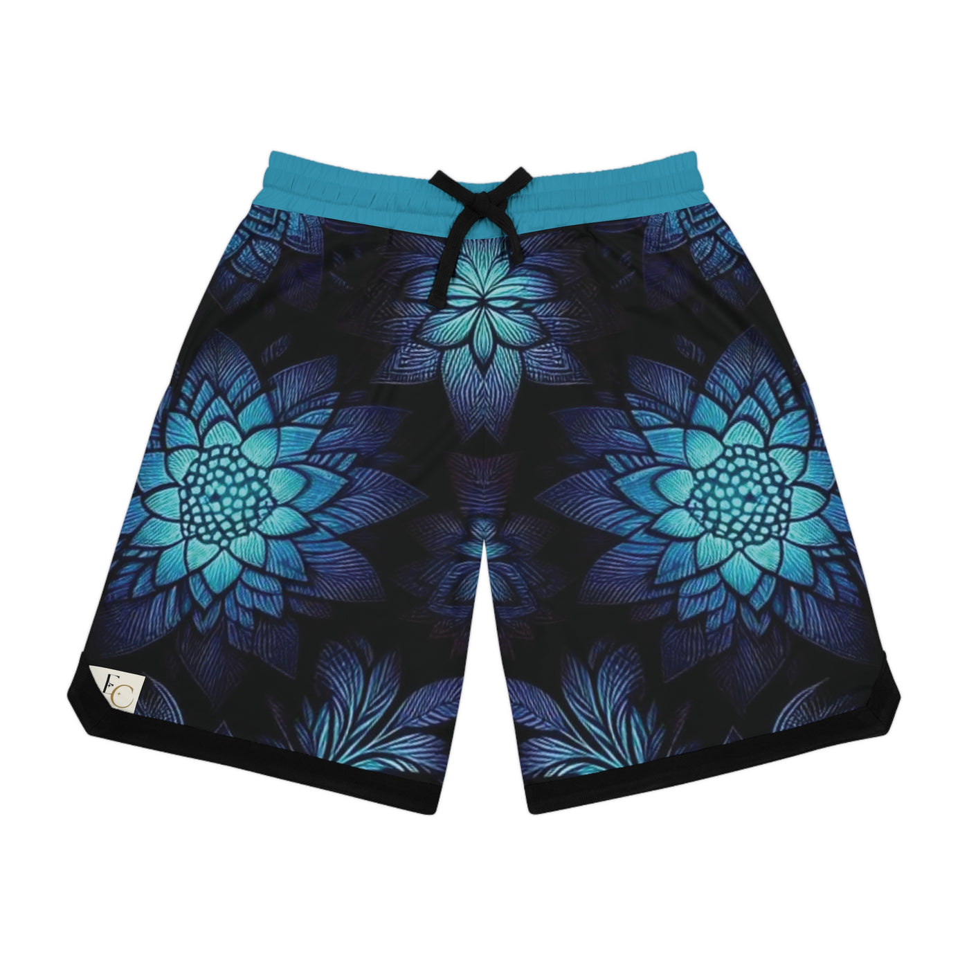 Stylish Sky Floral Shorts