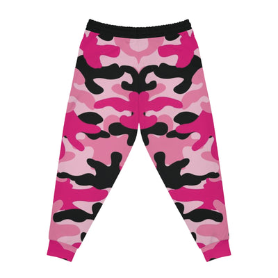 Stylish Pink Camo Joggers