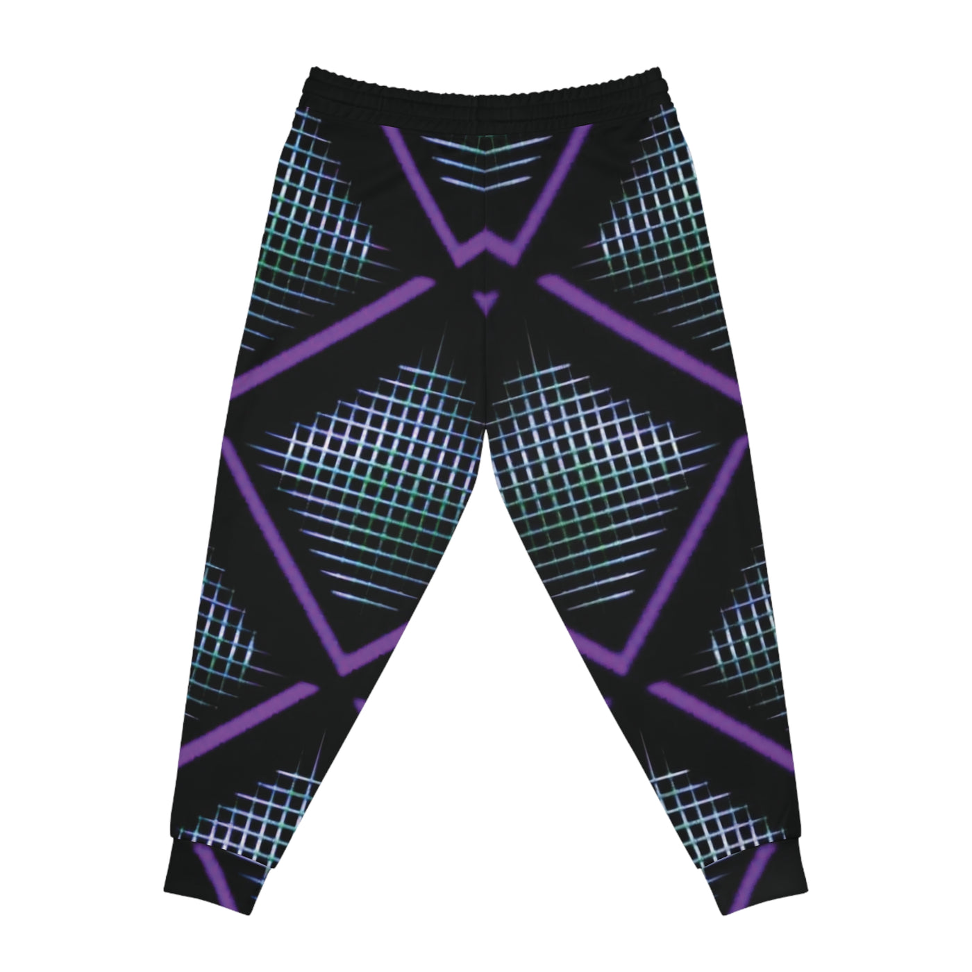 Retro Graphic Pattern Joggers