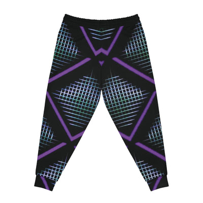 Retro Graphic Pattern Joggers