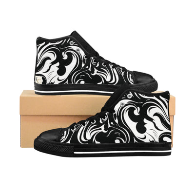 Stylish Bold Swirl Shoes