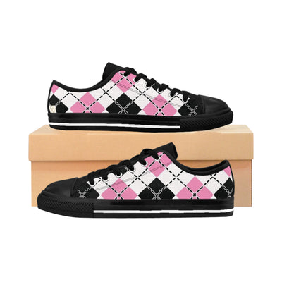 Stylish Plaid Shoes