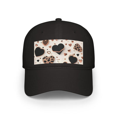 Cheetah Print Hearts Hat