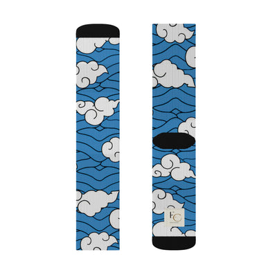Whimsical Cloud Socks
