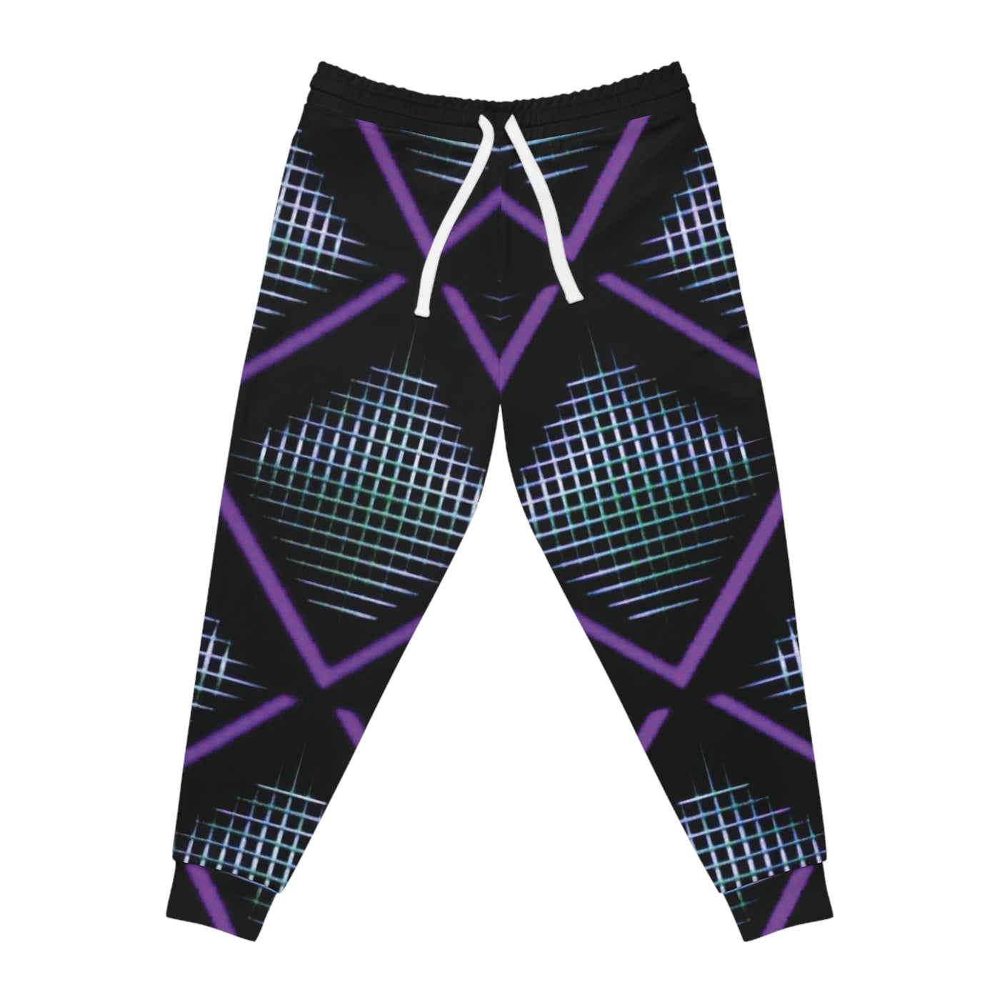 Retro Graphic Pattern Joggers