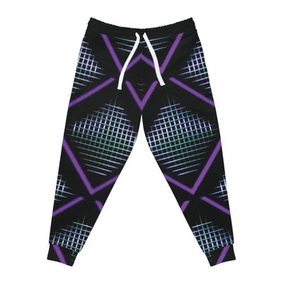 Retro Graphic Pattern Joggers