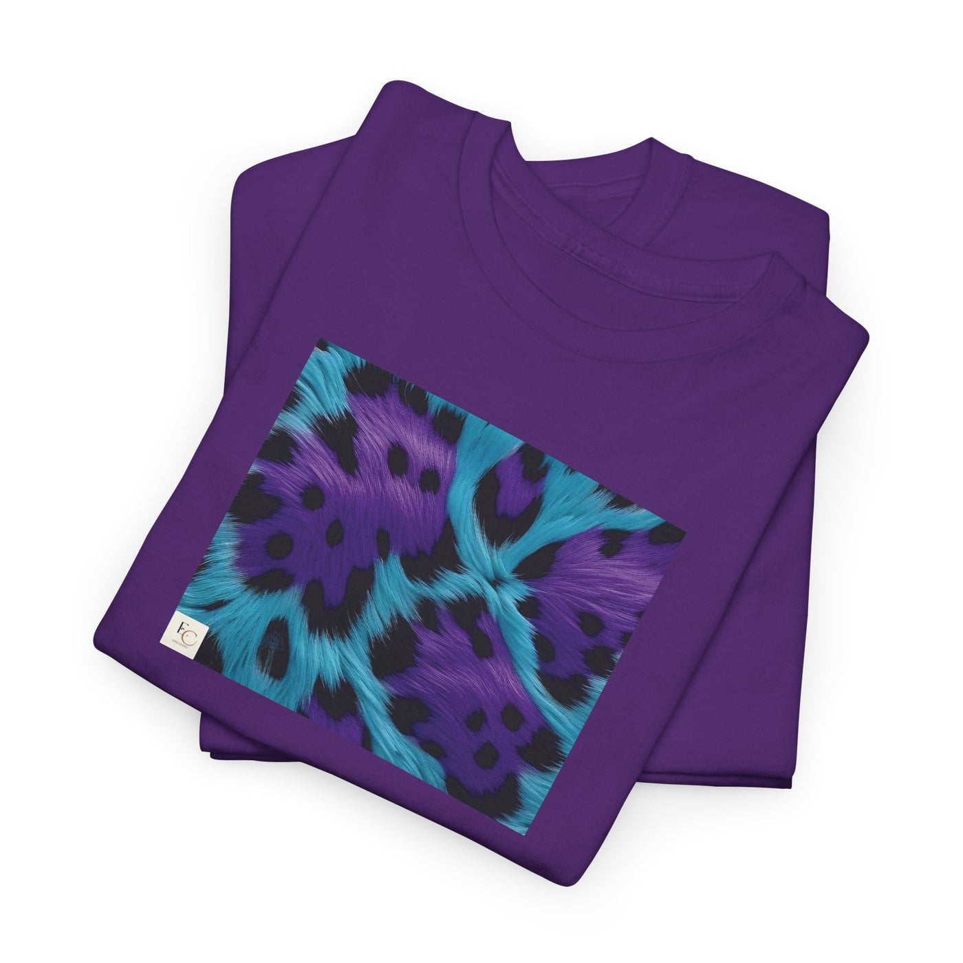 Colorful Cheetah Print T-shirt