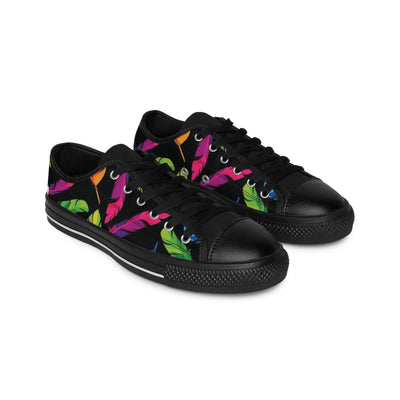 Colorful Feather Shoes