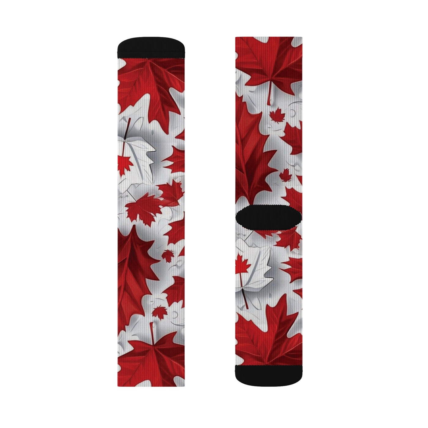 Stylish Red Maple Leaf Socks