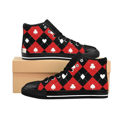 Card Pattern Shoes