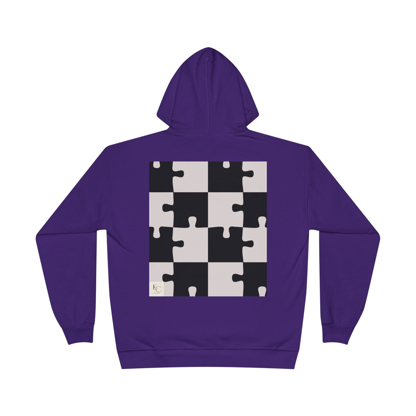 Puzzle Pattern Hoodie