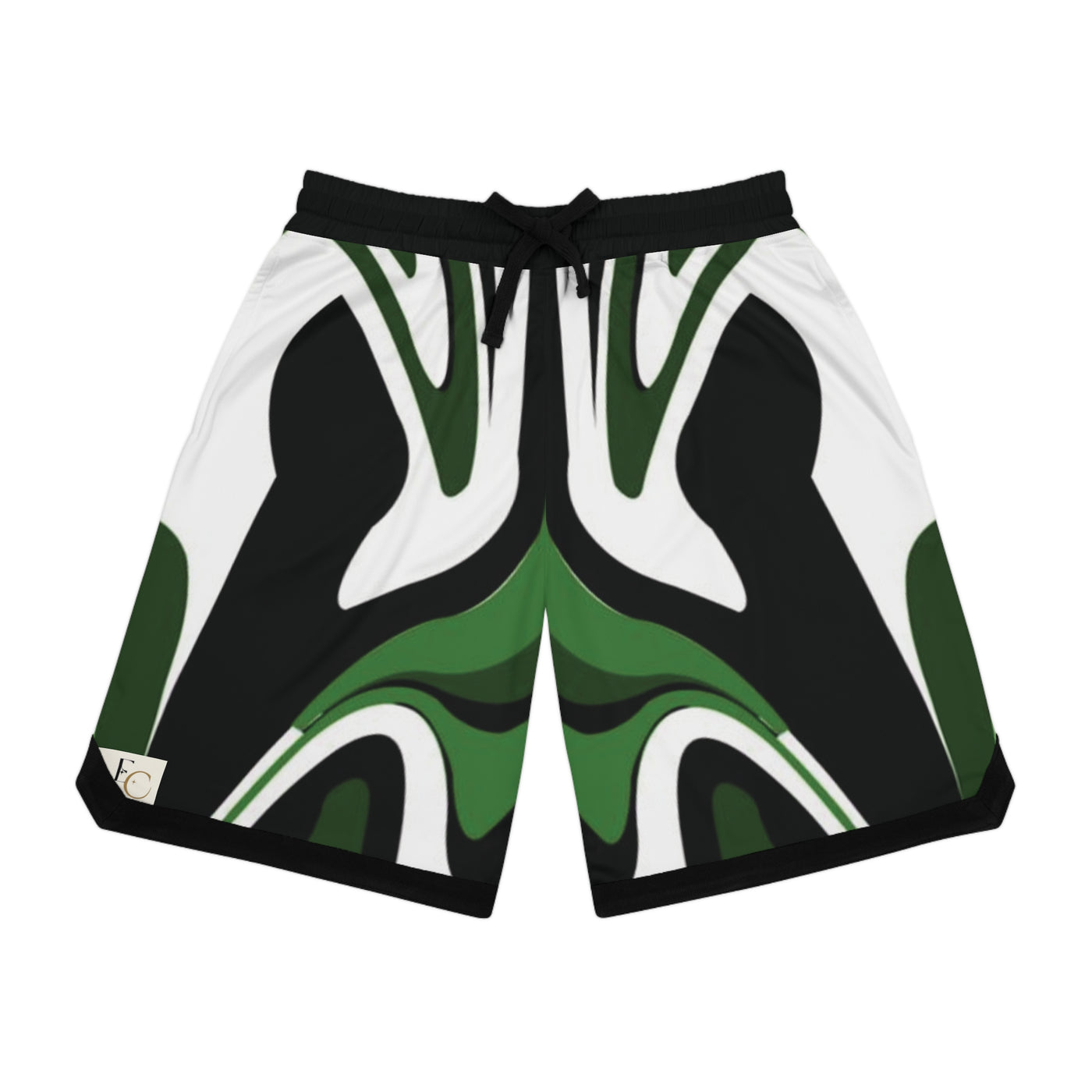 Unique Grassy Style Shorts
