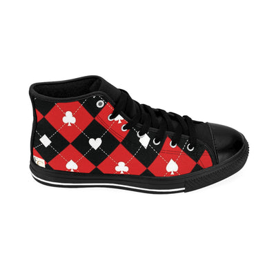 Card Pattern Shoes