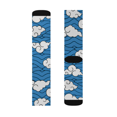 Whimsical Cloud Socks
