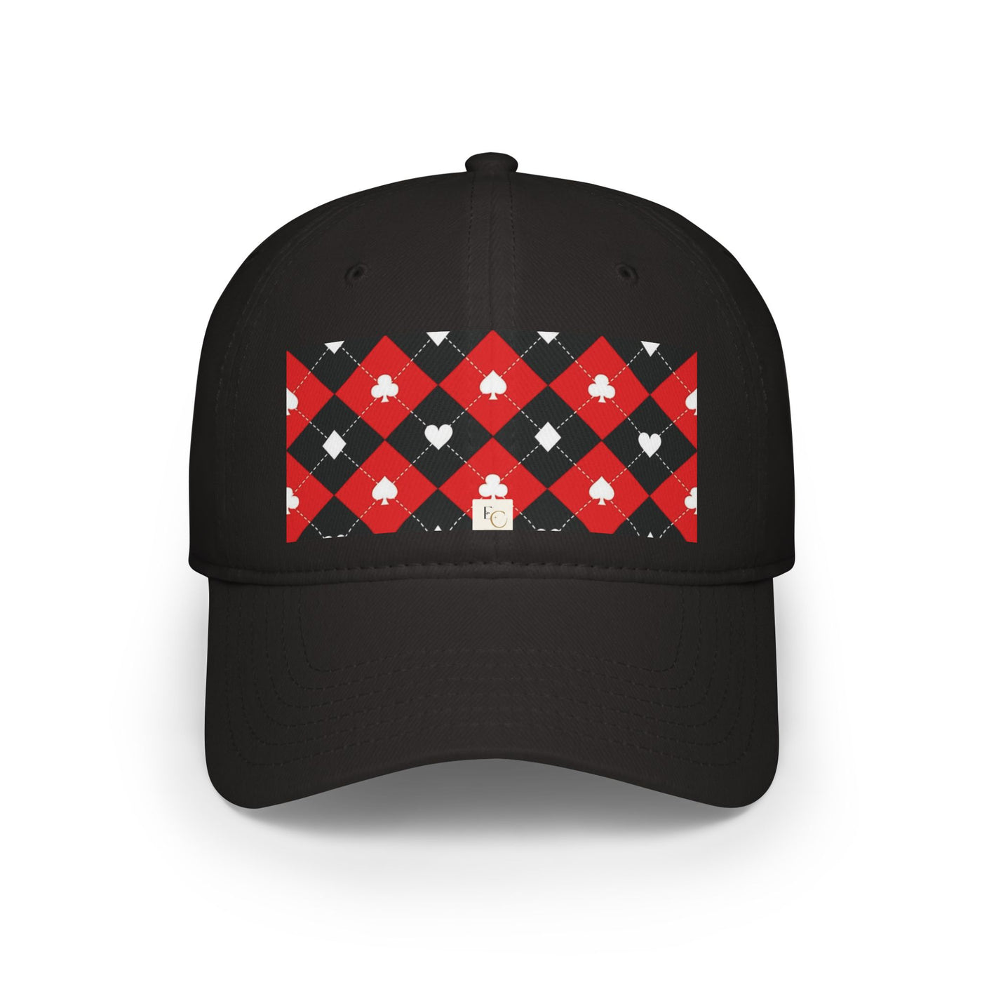 Card Pattern Hat