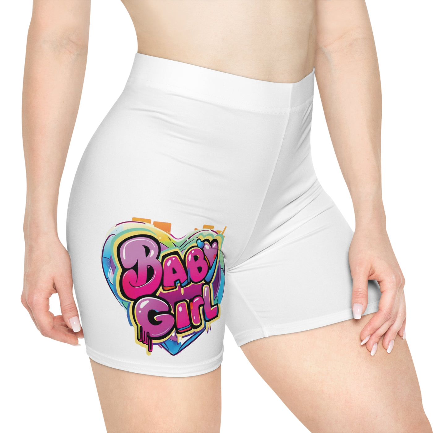Baby Girl Heart Shorts