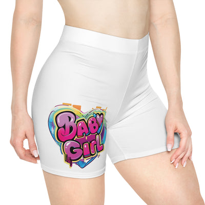 Baby Girl Heart Shorts
