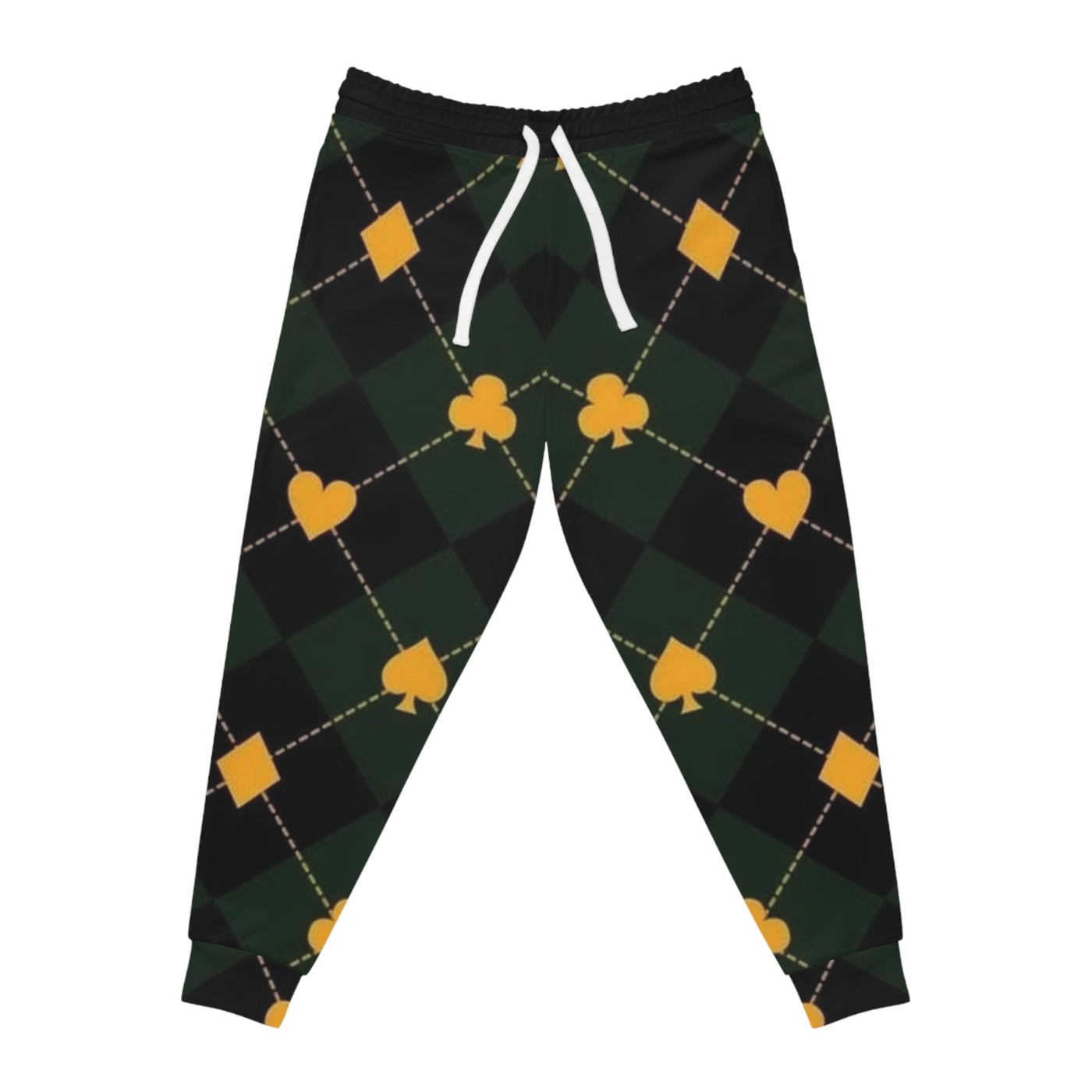 Stylish Heart Pattern Joggers
