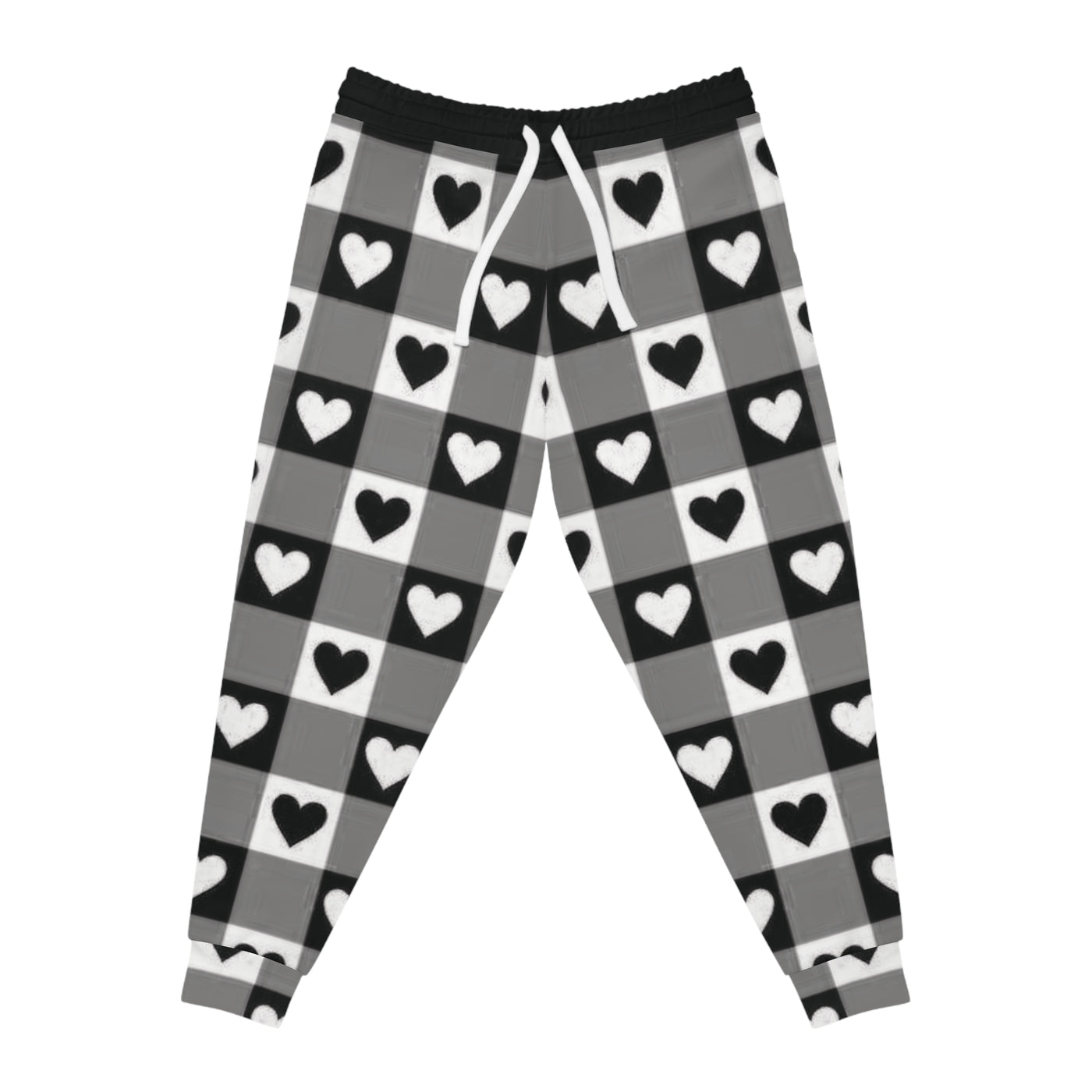 Stylish Heart Pattern Joggers
