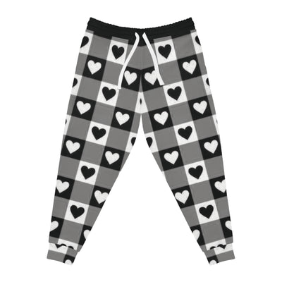 Stylish Heart Pattern Joggers