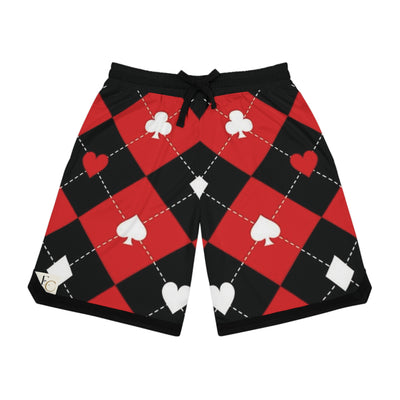 Card Pattern Shorts