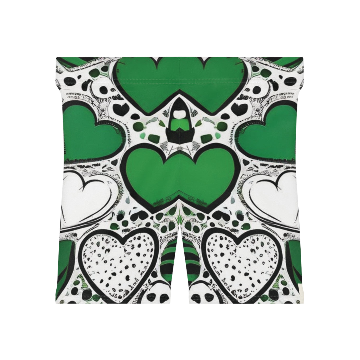 Trendy Heart Pattern Shorts