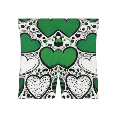 Trendy Heart Pattern Shorts