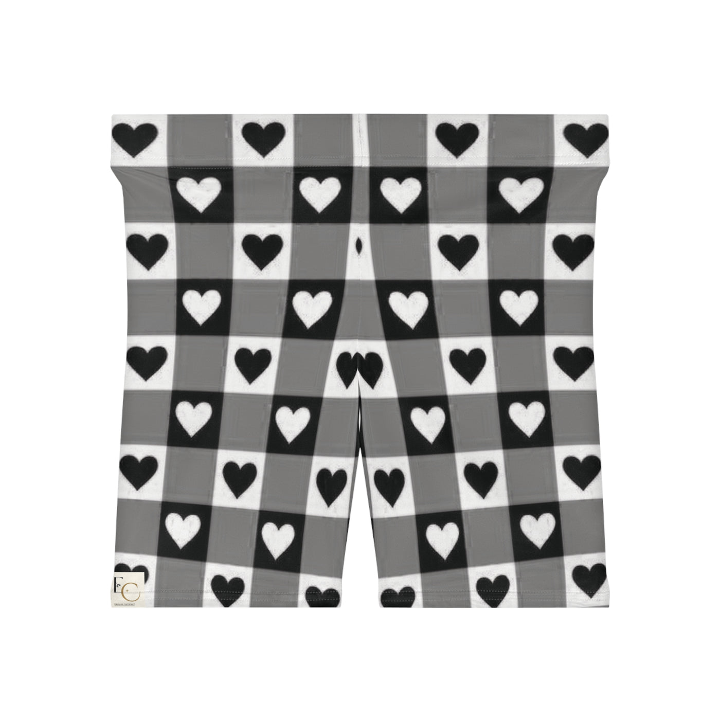 Stylish Heart Pattern Shorts