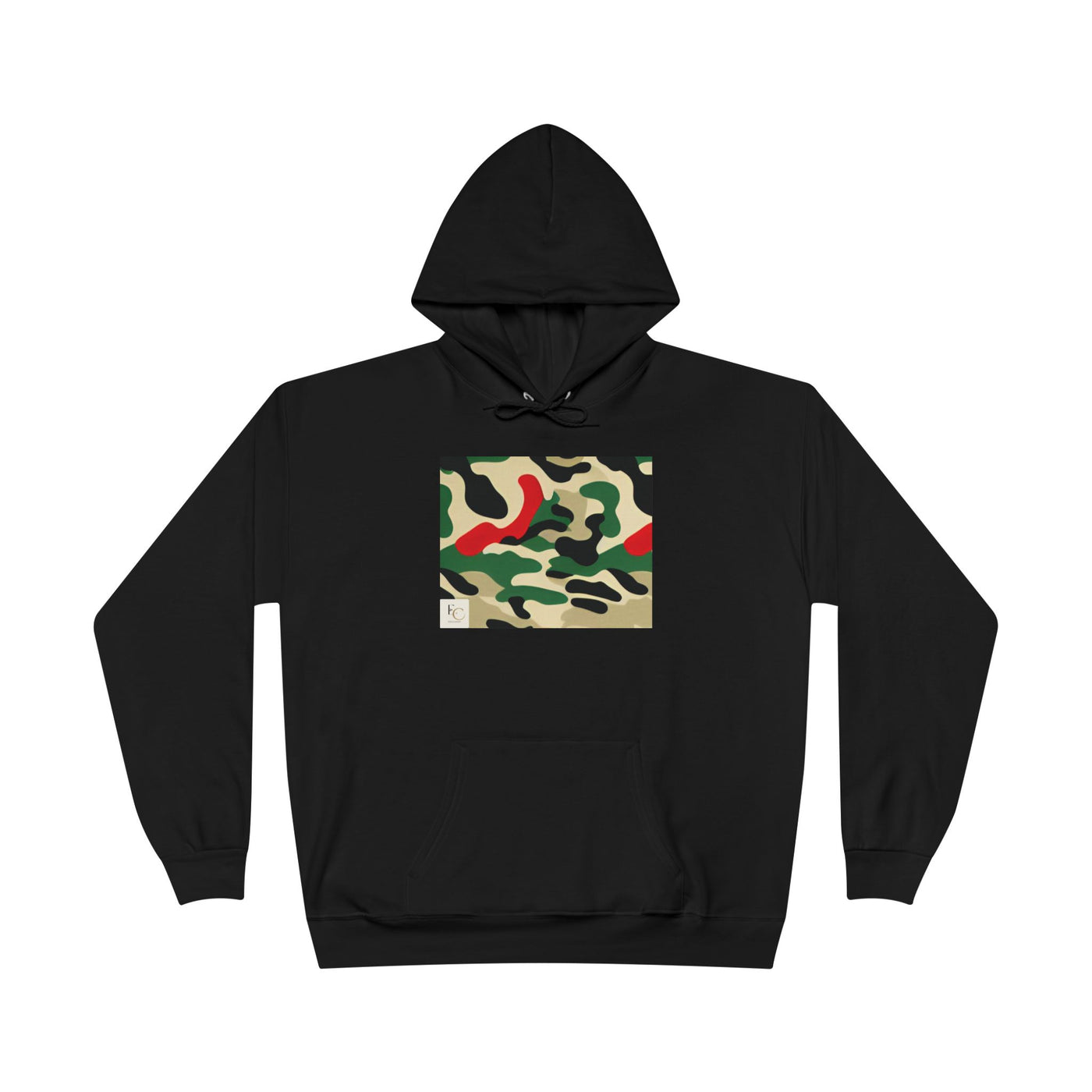 Unique Camo Pattern Hoodie