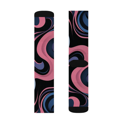 Colorful Swirl Socks