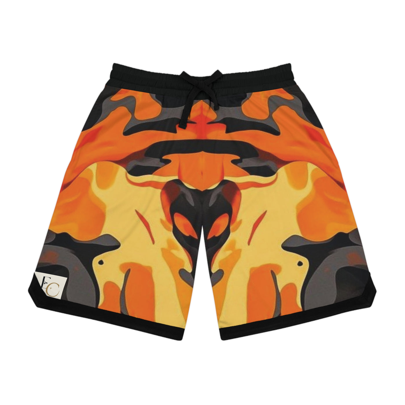 Bold Art Camo Shorts