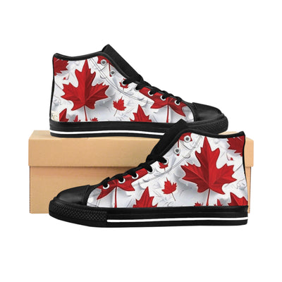 Stylish Red Maple Leaf Shoes