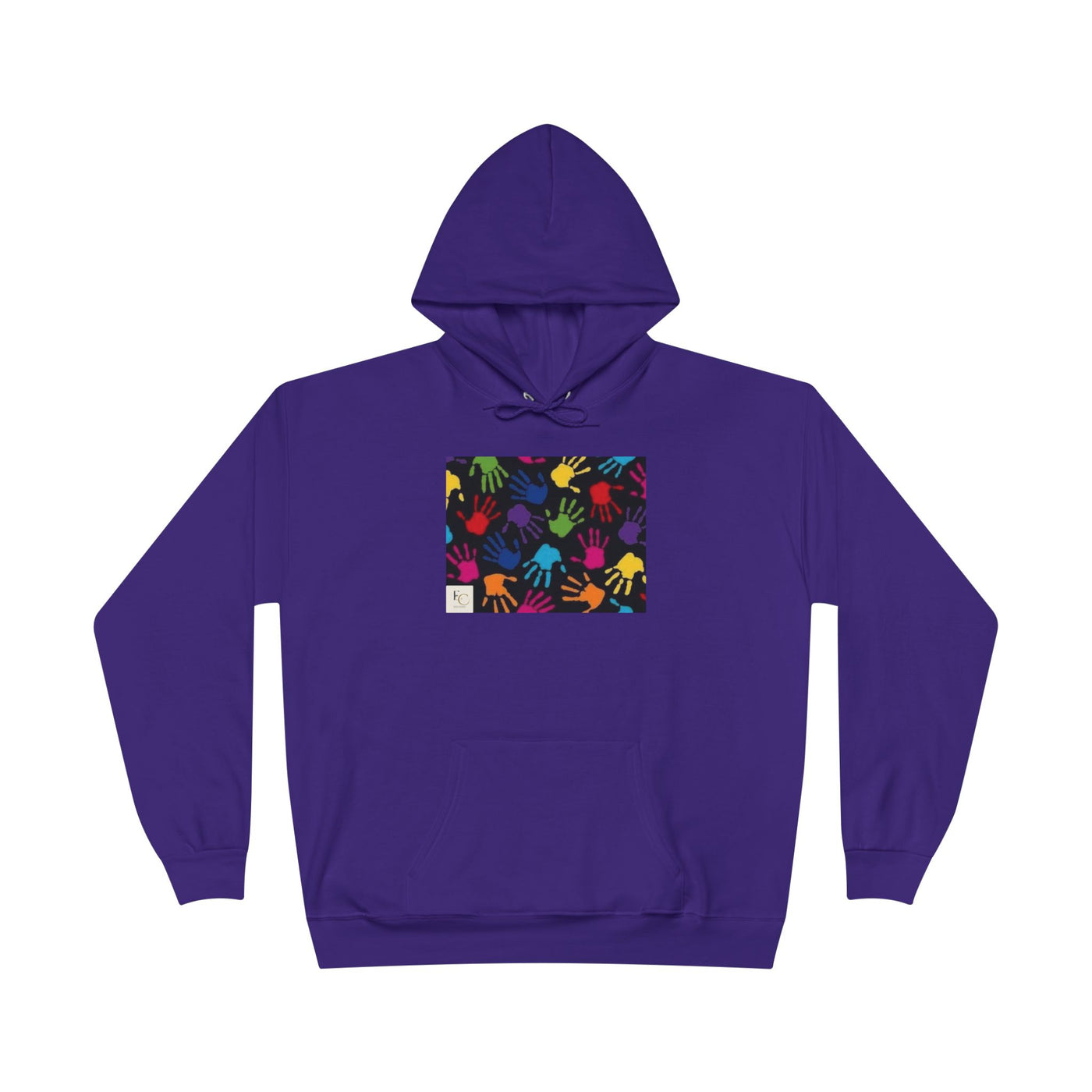 Colorful Handprints Hoodie