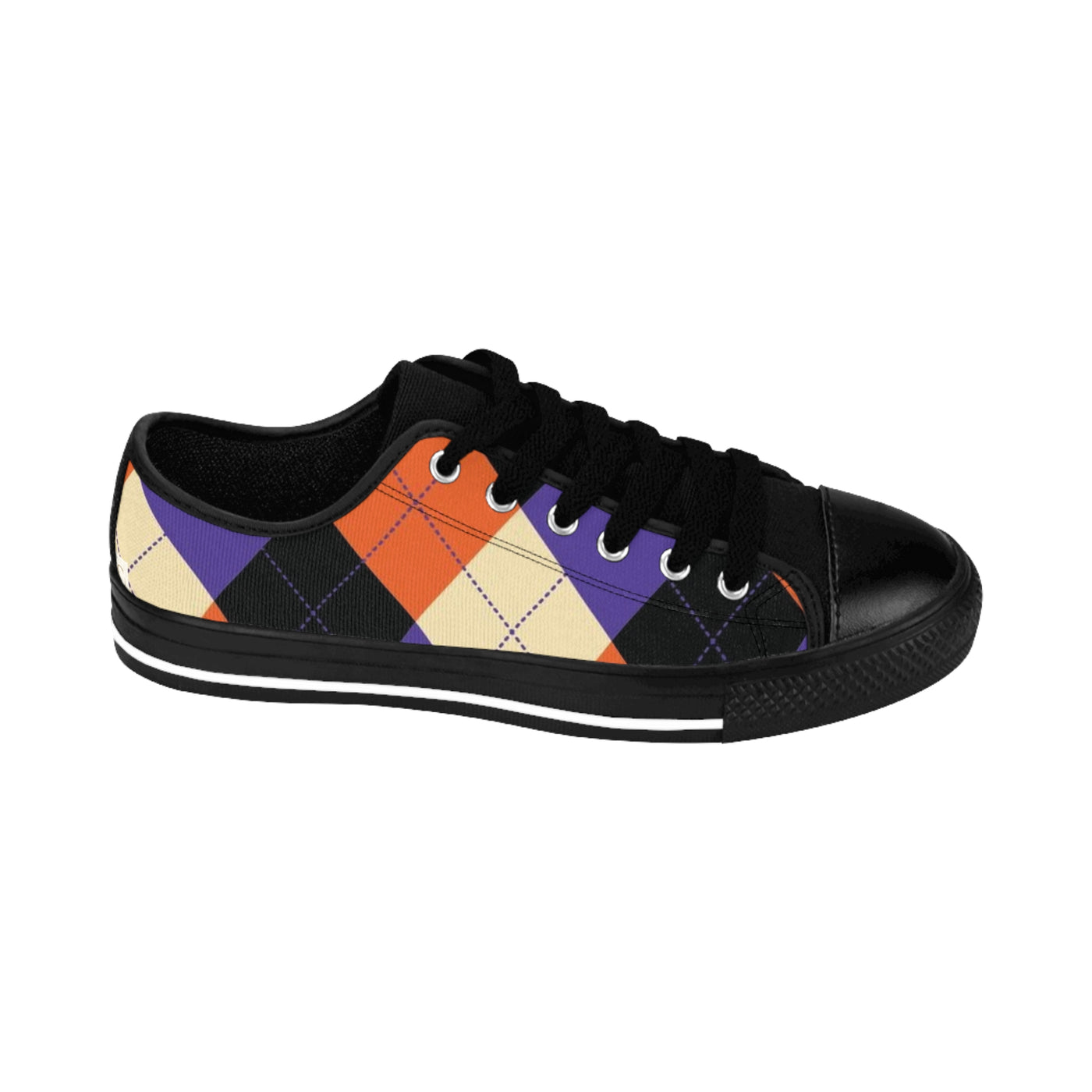 Halloween Plaid Shoes