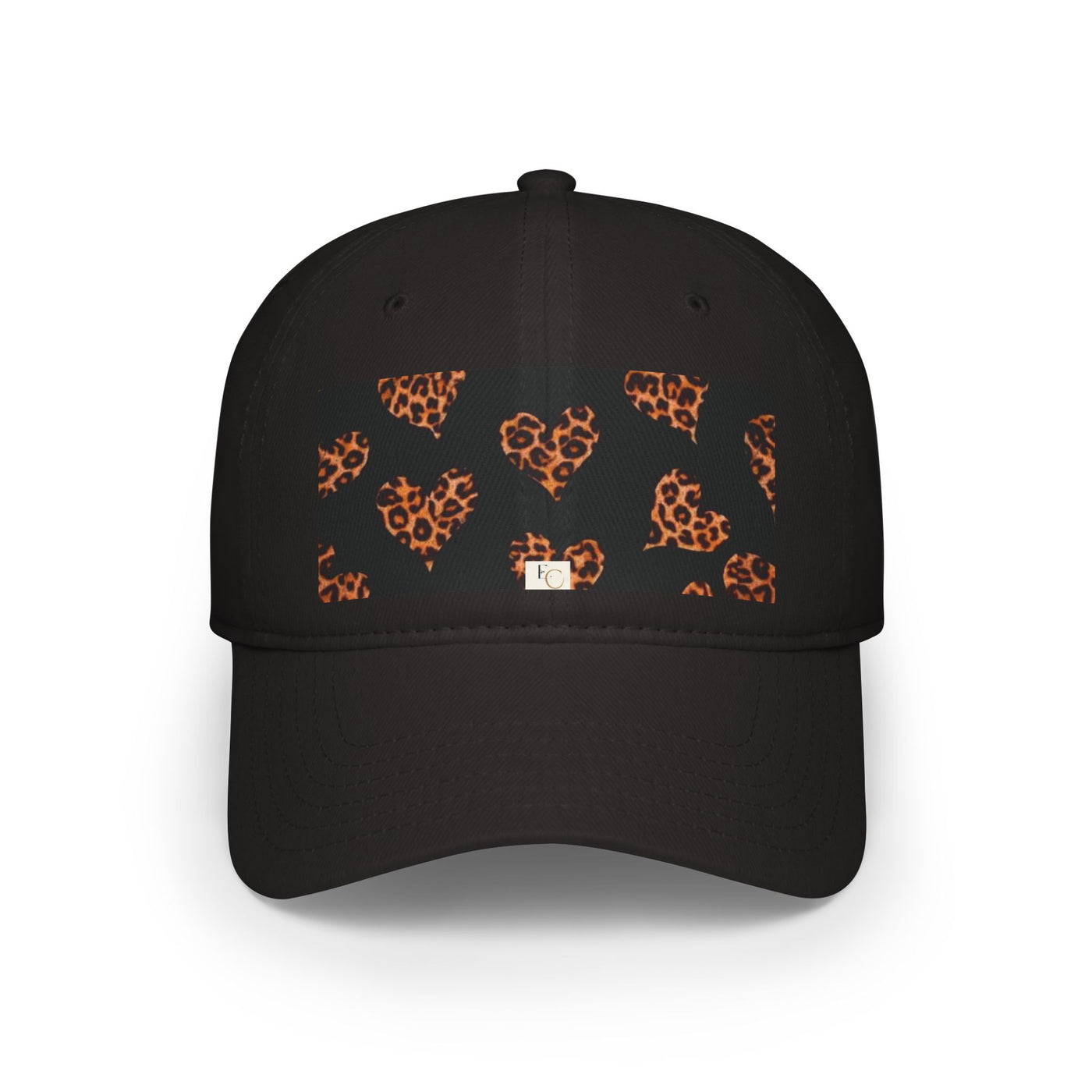 Stylish Leopard Heart Hat